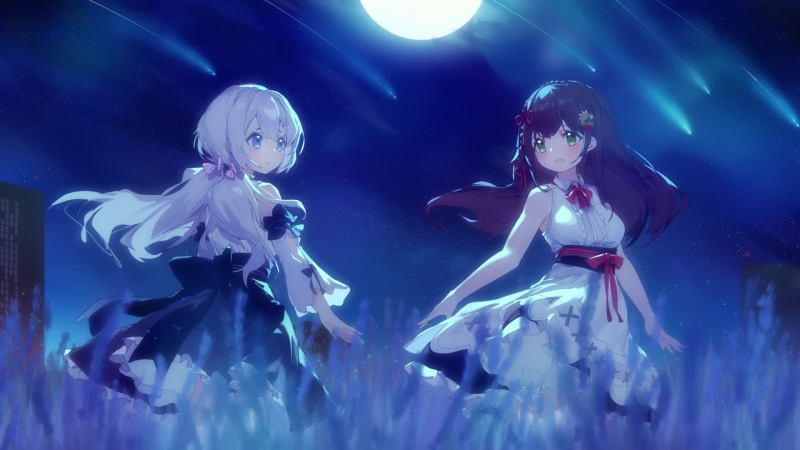 Anime Healing Night Sky Live Wallpaper