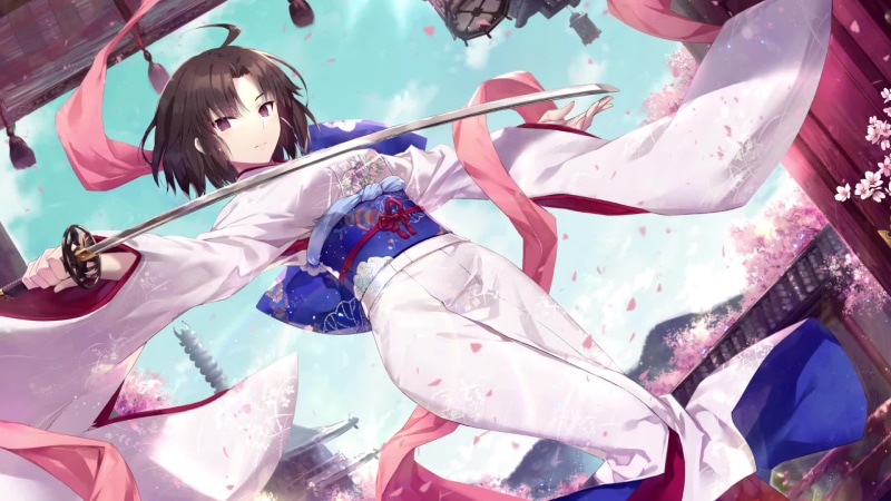 Ryougi Shiki Fgo - Kara No Kyoukai Live Wallpaper