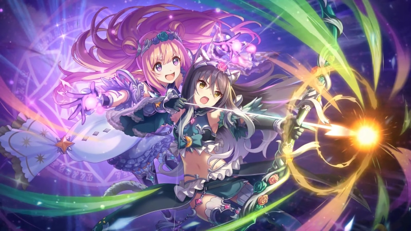 Princess Connect Re:dive - Hatsune & Shiori Live Wallpaper
