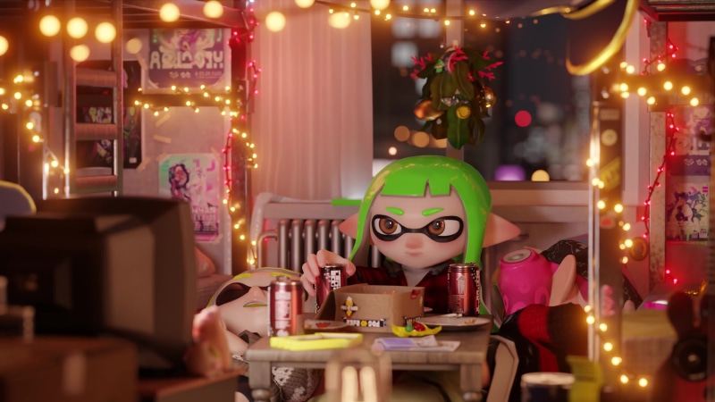 Splatoon - After Party Loop Live Wallpaper