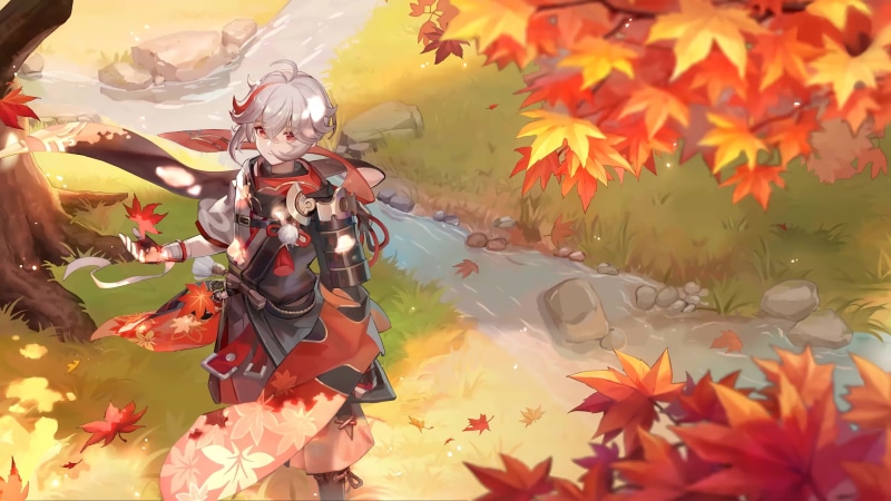 Kazuha - Genshin Impact Live Wallpaper