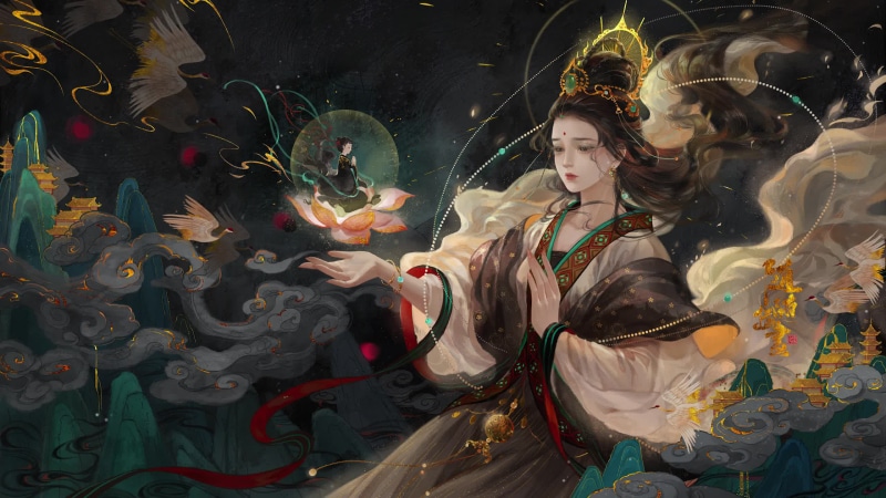 Asian Artwork Live Wallpaper