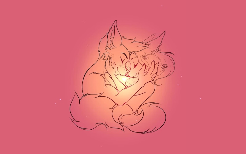 Happy Valentines Day! (Furry) Live Wallpaper