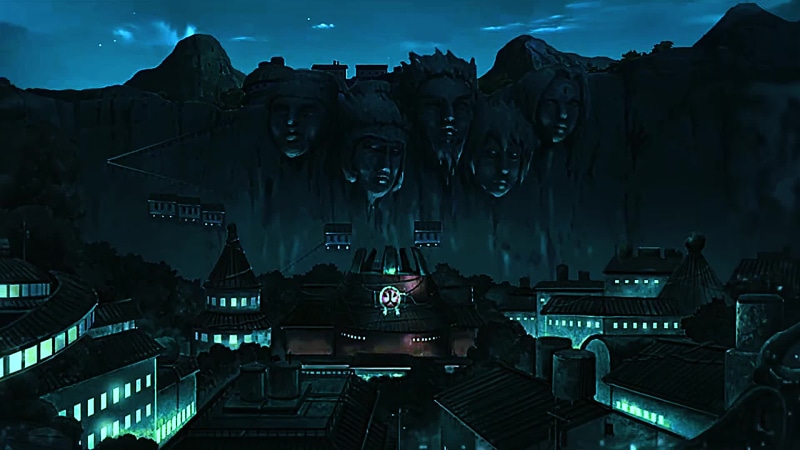 Sasuke Uchiha Sees The Leaf Village Live Wallpaper