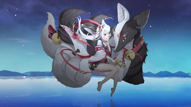 Mana Kitsune Live Wallpaper