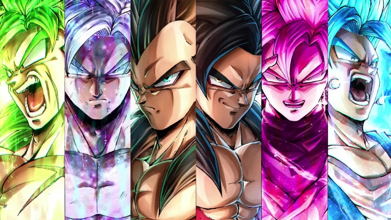 Dragon Ball - Saiyans United Live Wallpaper