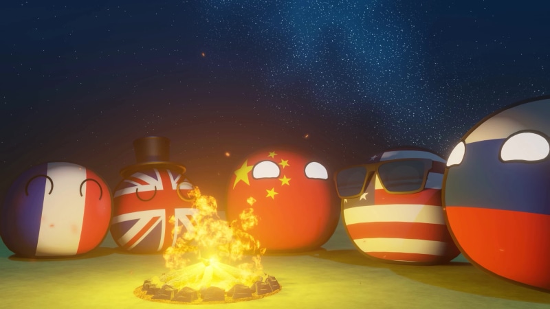 Campfire In Harmony Live Wallpaper