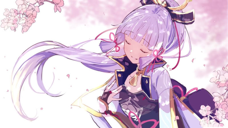 Genshin Impact - Kamisato Ayaka Live Wallpaper