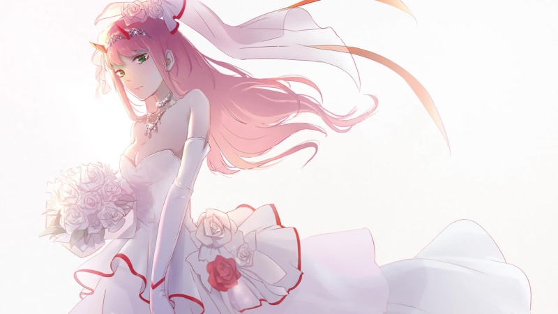Zero Two - Darling In The Franxx Live Wallpaper