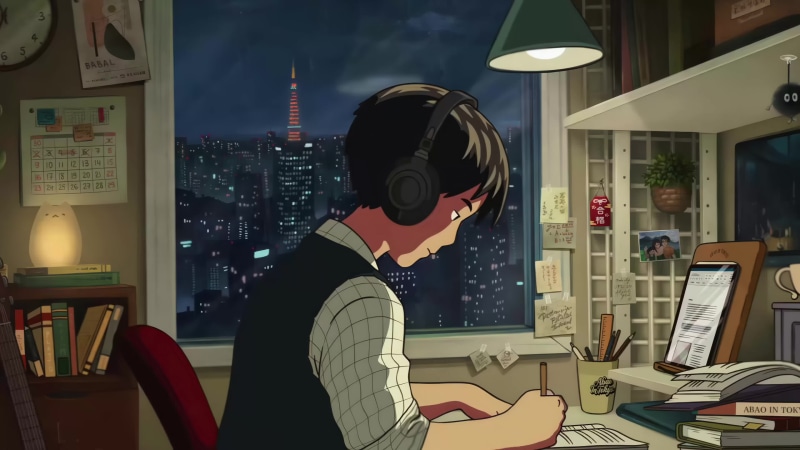 Study At Home Live Wallpaper