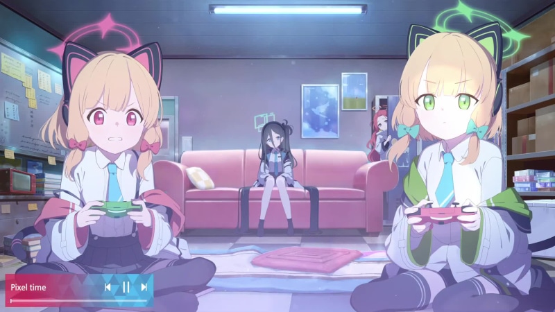 Blue Archive - Bgm Playlist L Game Live Wallpaper