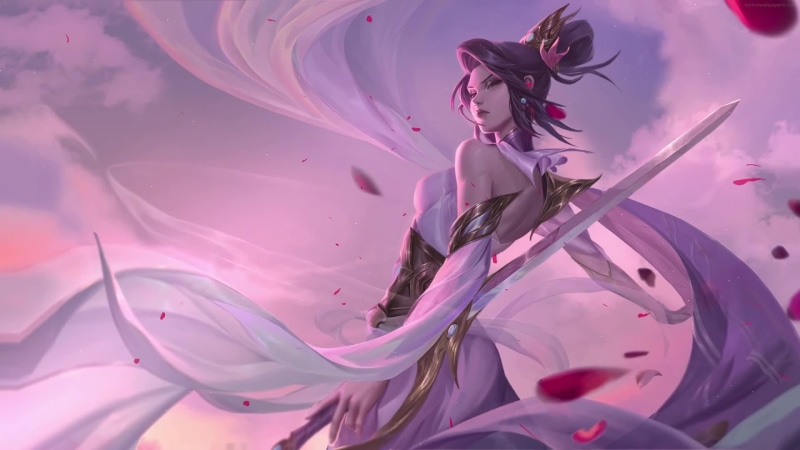 Soaring Sword Fiora-League Of Legends Live Wallpaper