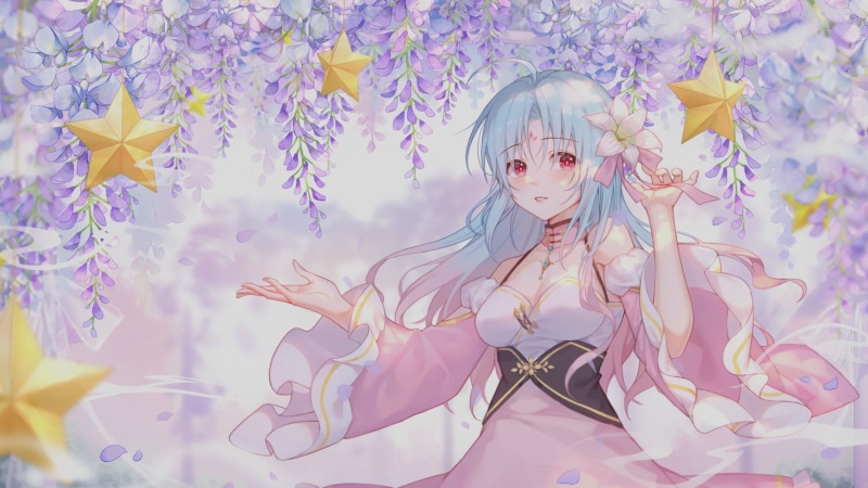 Soul Of Tea Wisteria Live Wallpaper