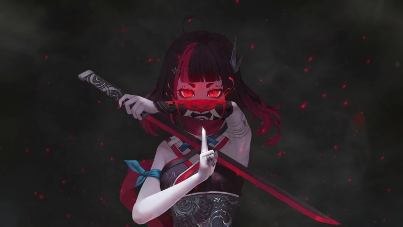 Ninja Girl Warrior Live Wallpaper