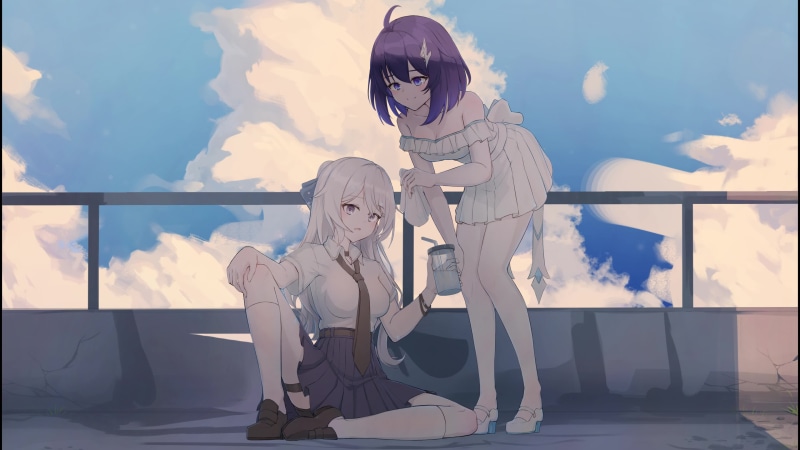 High School-Bad Girl Vs Good Girl Live Wallpaper