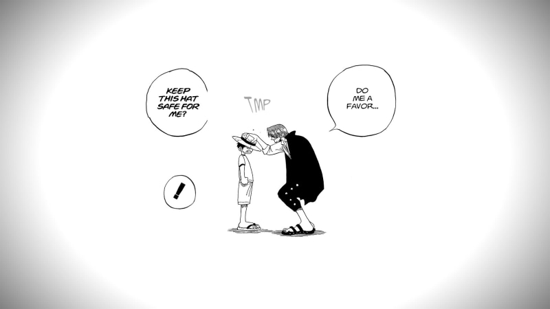 Shanks And Luffy-Mugiwara No Luffy Live Wallpaper