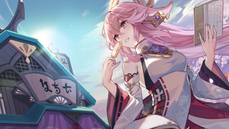 Kitsunes Leisurely Stroll Around Hanamizaka Live Wallpaper