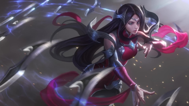 League Of Legends-Irelia Blades Live Wallpaper