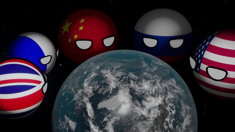 Polandball-Five Continents Live Wallpaper