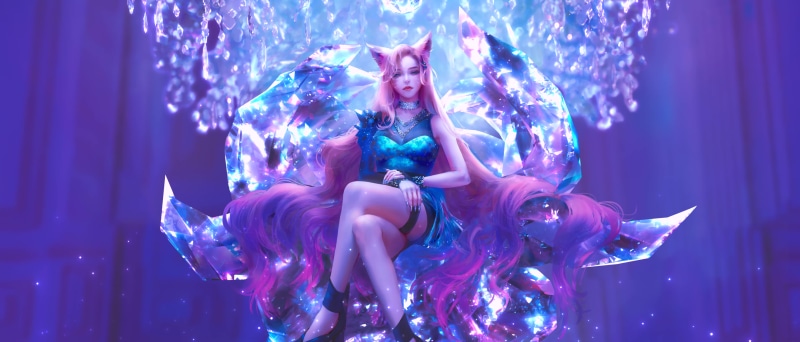 Kda All Out-League Of Legends Live Wallpaper