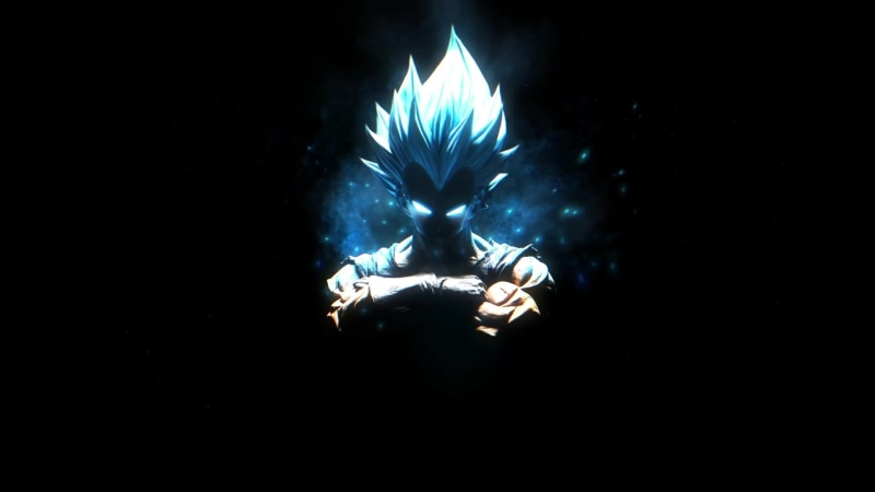 Dragon Ball-Vegeta Super Saiyan Blue Live Wallpaper