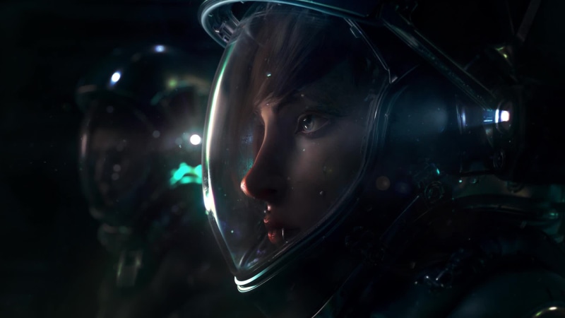 Space Girl Live Wallpaper