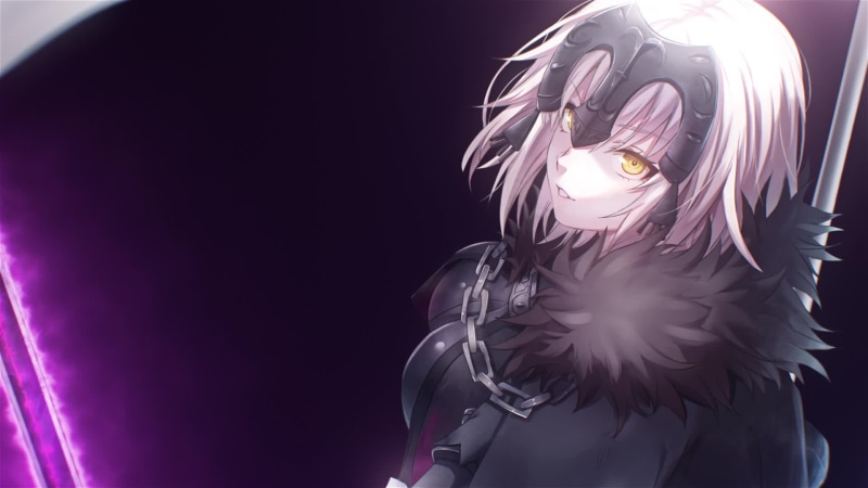 Fgo Black Joan Of Arc Saber Skarha Live Wallpaper