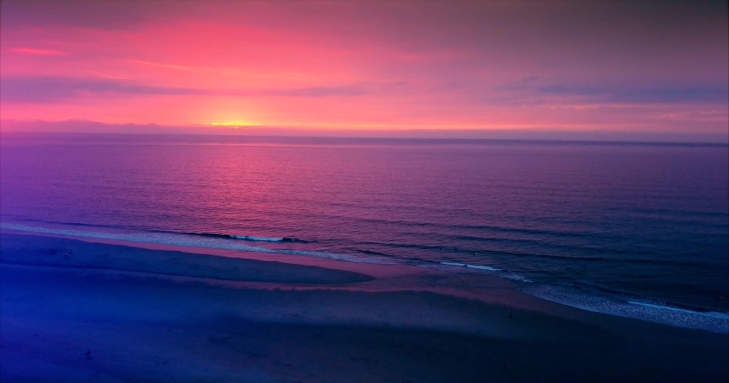 Ocean By Sunset Live Wallpaper