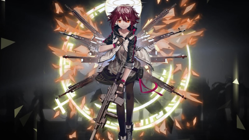 Tomorrows Ark-Arknights-Angel Exusiai Live Wallpaper