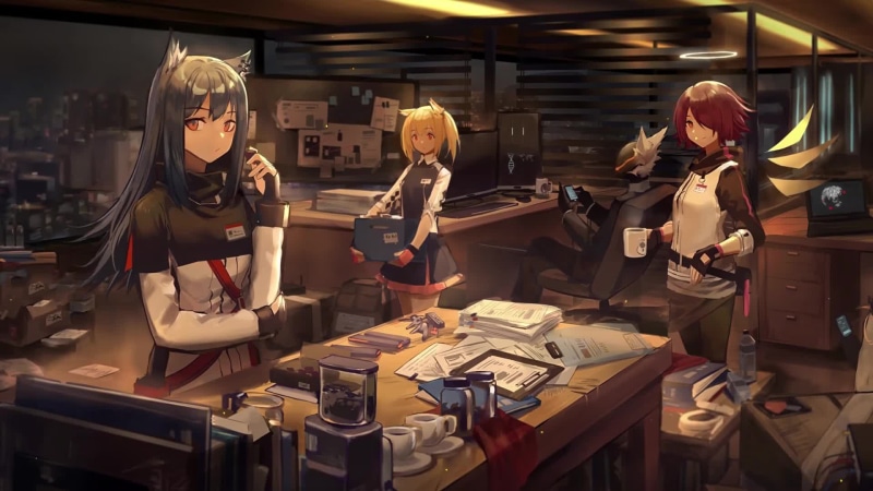 Arknights Penguin Logistics Live Wallpaper