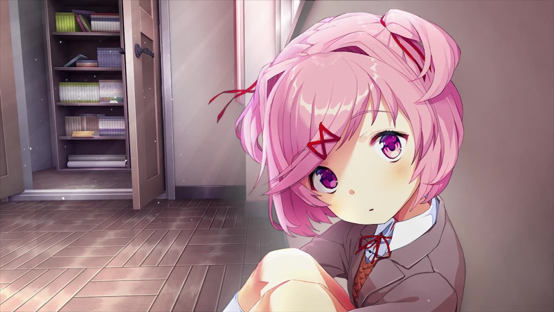 Maid Natsuki-Doki Doki Literature Club Live Wallpaper