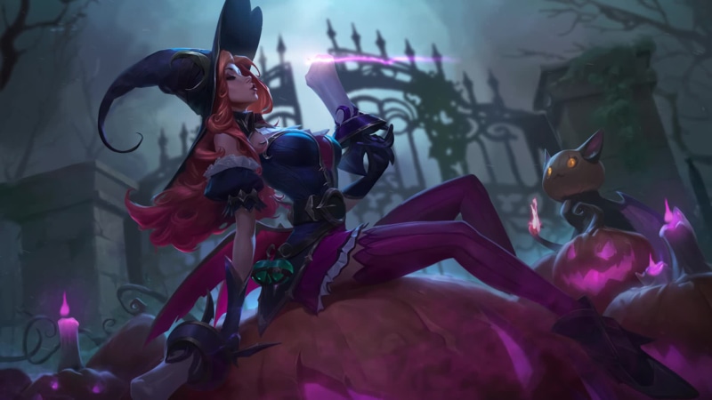 Bewitching Miss Fortune-Lol Live Wallpaper