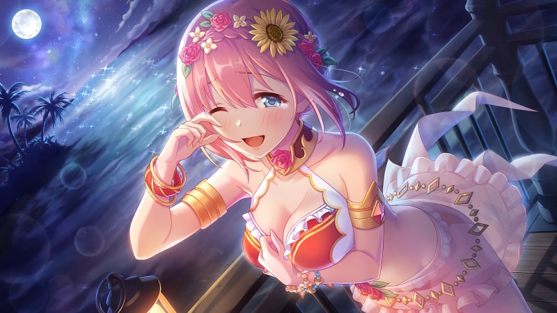 Princess Connect Re:dive - Yui Kusano In Summer Live Wallpaper