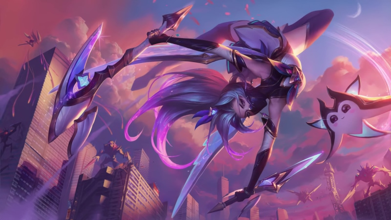 League Of Legends - Star Guardian Akali Live Wallpaper