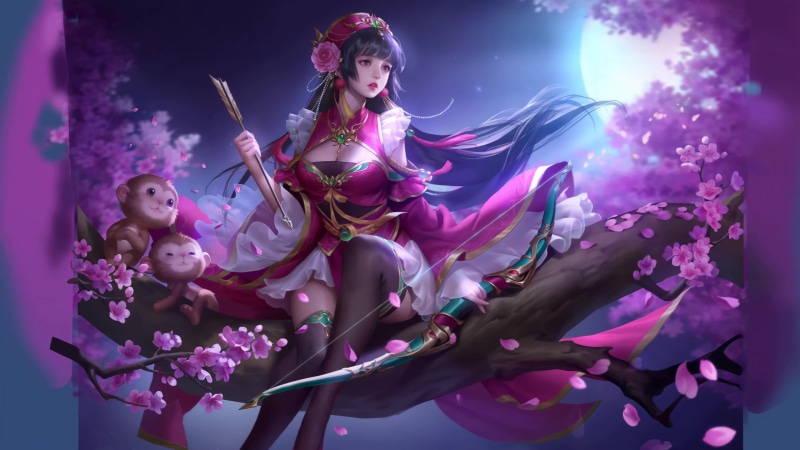 Three Kingdoms Kills Sun Shangxiang Live Wallpaper