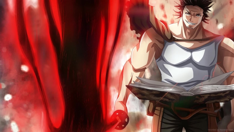 Yami Sukehiro-Destruction God-Black Clover Live Wallpaper