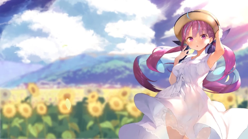 Genshin Impact - Noelle In Sunflower Garden Live Wallpaper | 1920x1080 ...