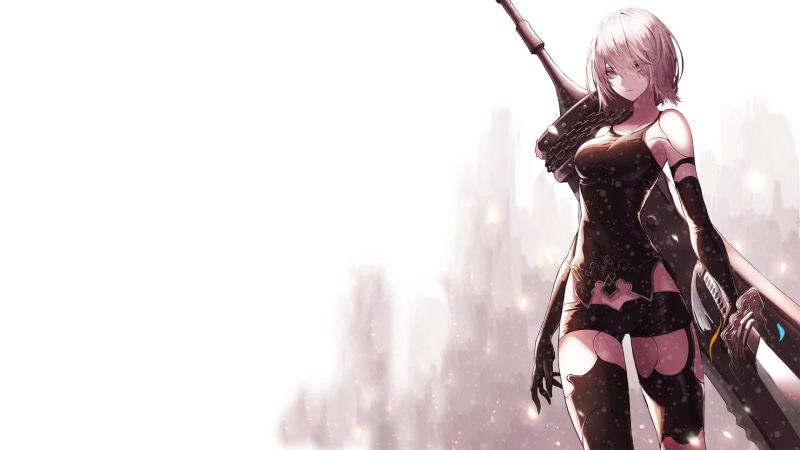 Nier Automata 2B Live Wallpaper
