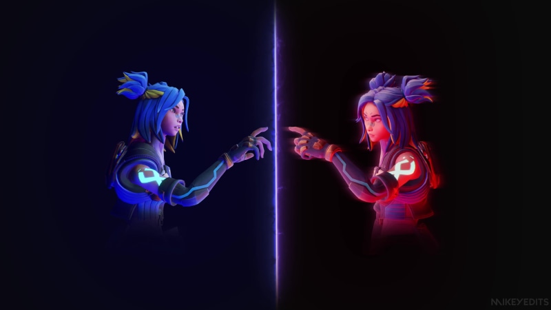 Neon - Alternate Dimension - Valorant Live Wallpaper