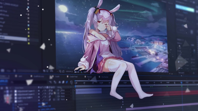 Azur Lane Laffey Live Wallpaper
