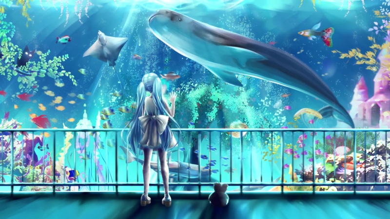 Eve Animation - Ocean Park Live Wallpaper