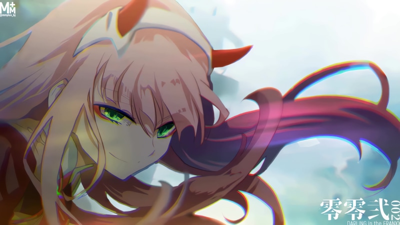 Zero Two - Darling In The Franxx Live Wallpaper