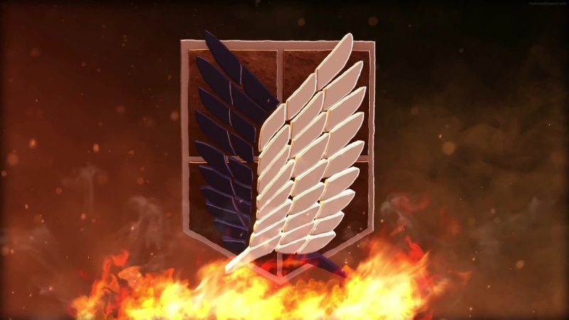 The Wings Of Freedom-Attack On Titan Live Wallpaper