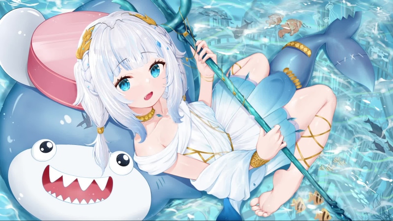 Hololive - Gawr Gura Live Wallpaper