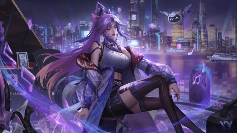 K/Da League Of Legends - Ahri Live Wallpaper