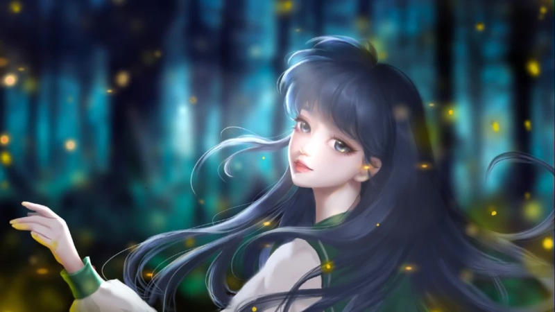Higurashi Kagome - Inuyasha Live Wallpaper