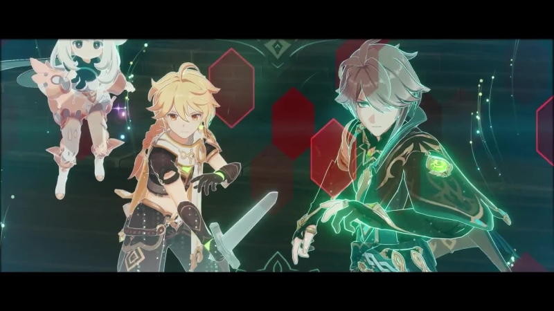 Genshin Impact - Alhaitham Vs. Scarlet King Boss Fight Live Wallpaper