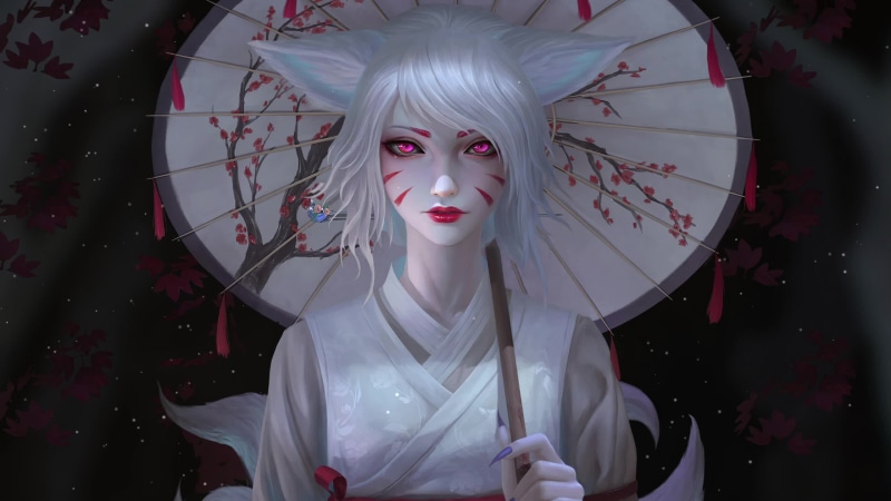 White Fox - Gumiho Live Wallpaper