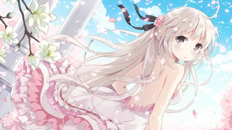 Yosuga No Sora - Anime Girl In Summer Live Wallpaper
