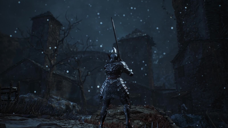 Dark Souls Snow Fall Live Wallpaper